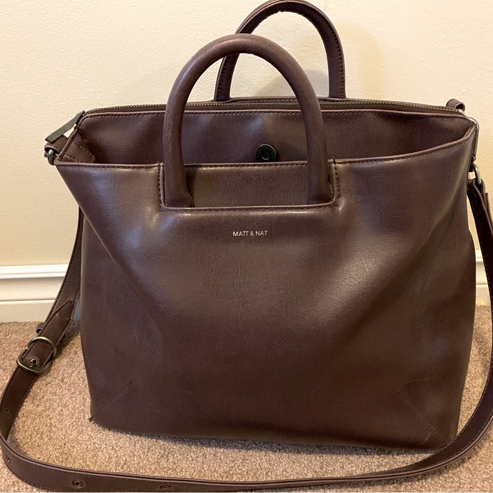 Matt & Nat plum bag